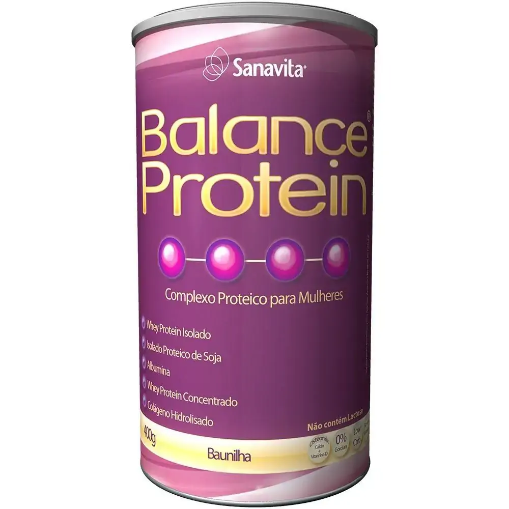 Balance Protein Mulheres Baunilha 400g Sanavita