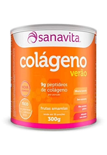 Colágeno Verão Frutas Amarelas 300g Sanavita