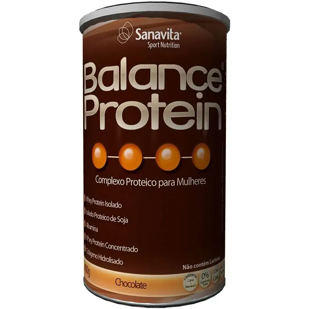Balance Protein Mulheres Chocolate 400g Sanavita