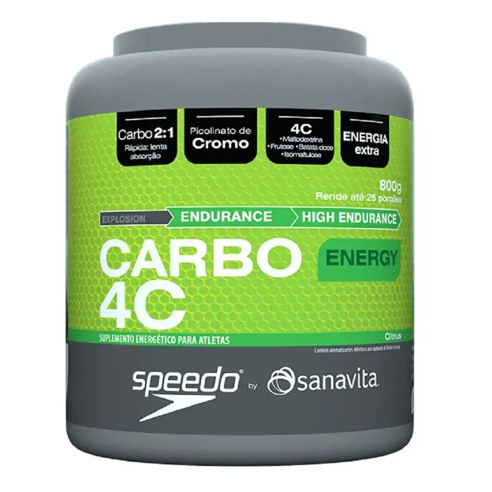 Carbo 4c Energy Citrus 800g Sanavita