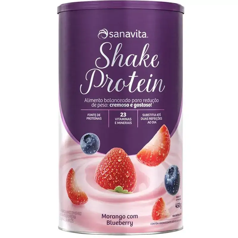 Sanafit Shape Morango E Blueberry 450g Geral