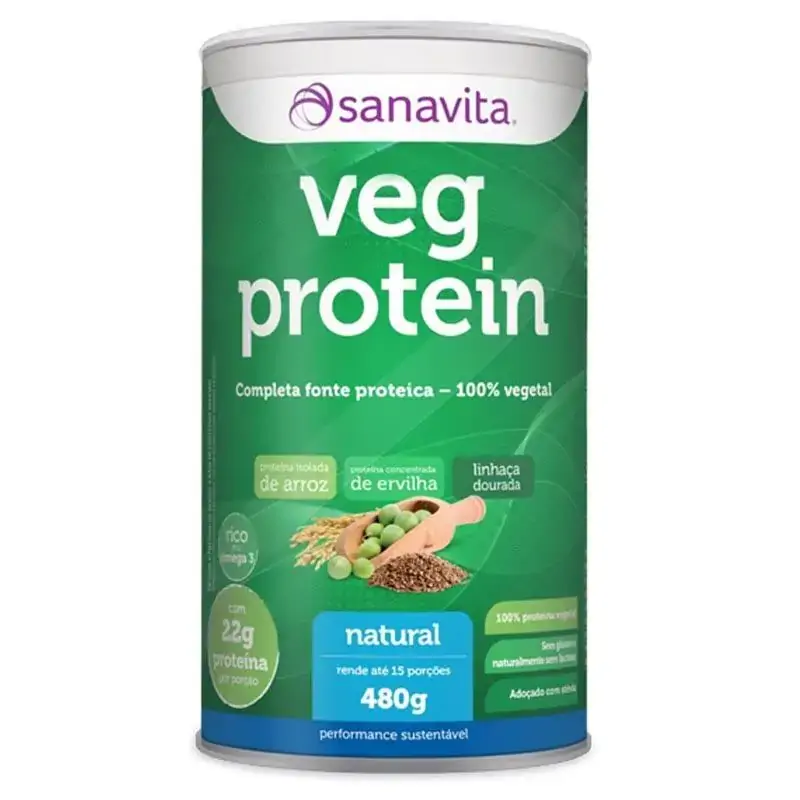 Veg Protein Natural 480g Sanavita