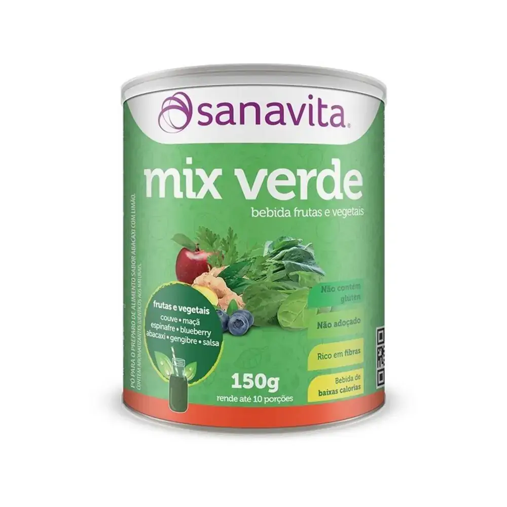 Mix Verde Lata 150g Sanavita