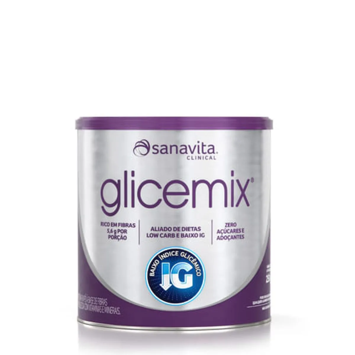 Controlador Glicêmico Glicemix IG Sabor Neutro 250g Sanavita