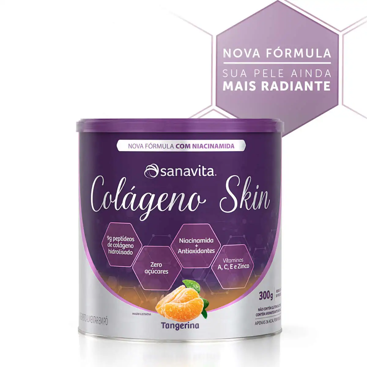 Colágeno Skin Saúde Para Pele 300g - Sanavita