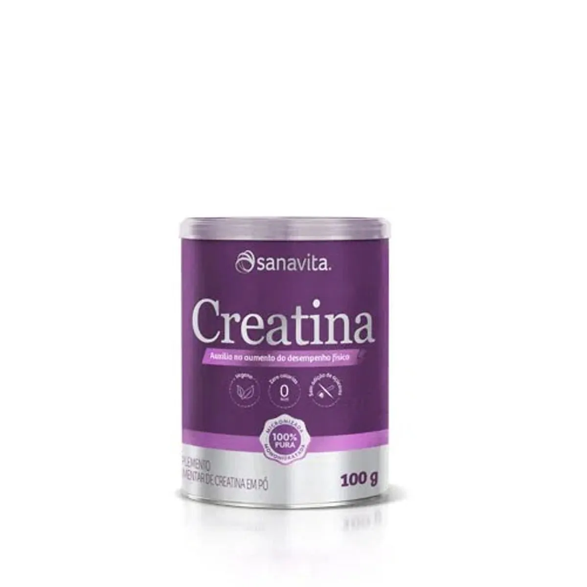 Creatina 100g Sem Sabor Sanavita