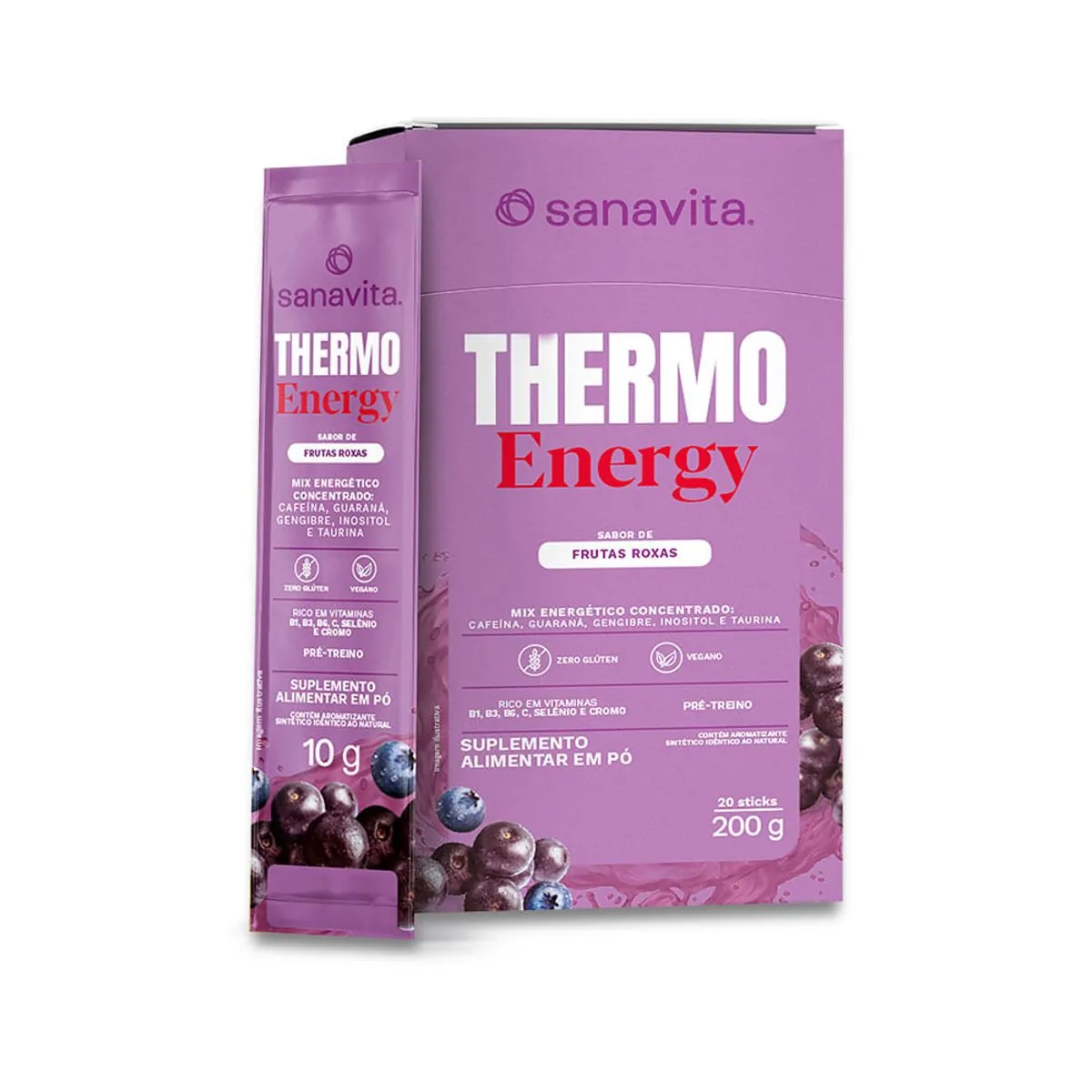 Thermo Energy - Frutas Roxas 20 Doses