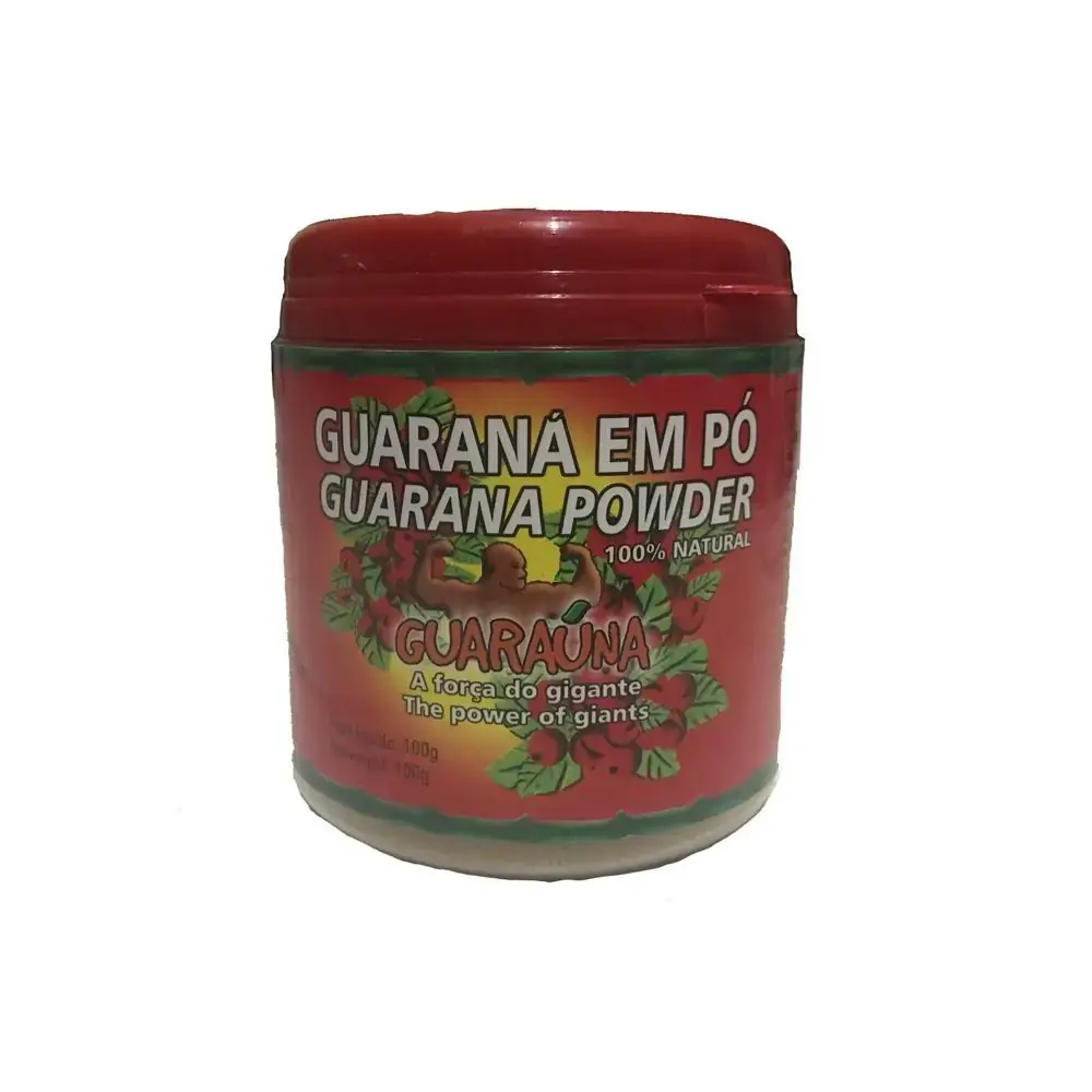 Guarana Em Po Pote 100g Hem
