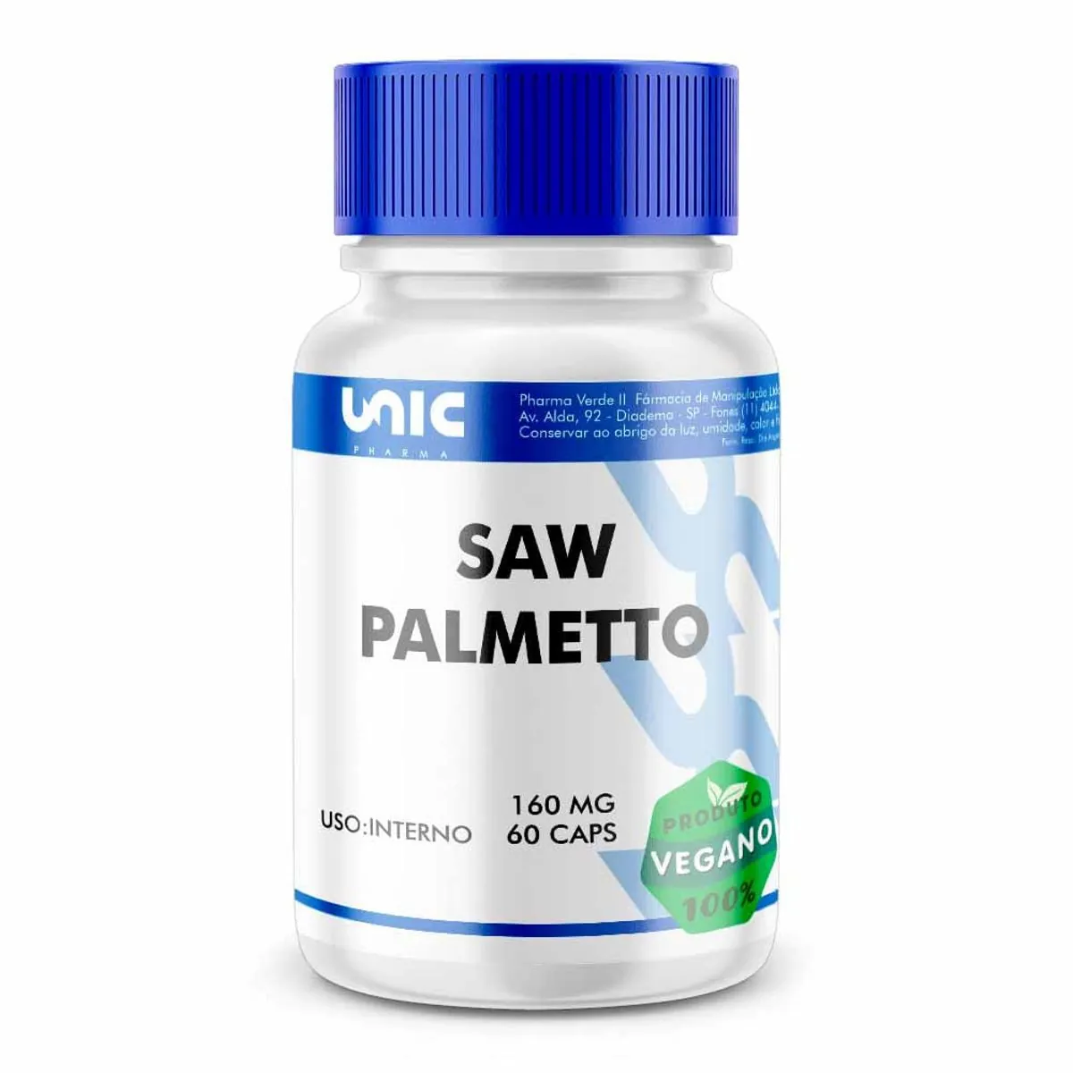Saw palmetto 160mg 60 Cápsulas Vegan