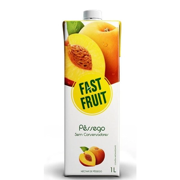 Fast Fruit Pêssego Caixa