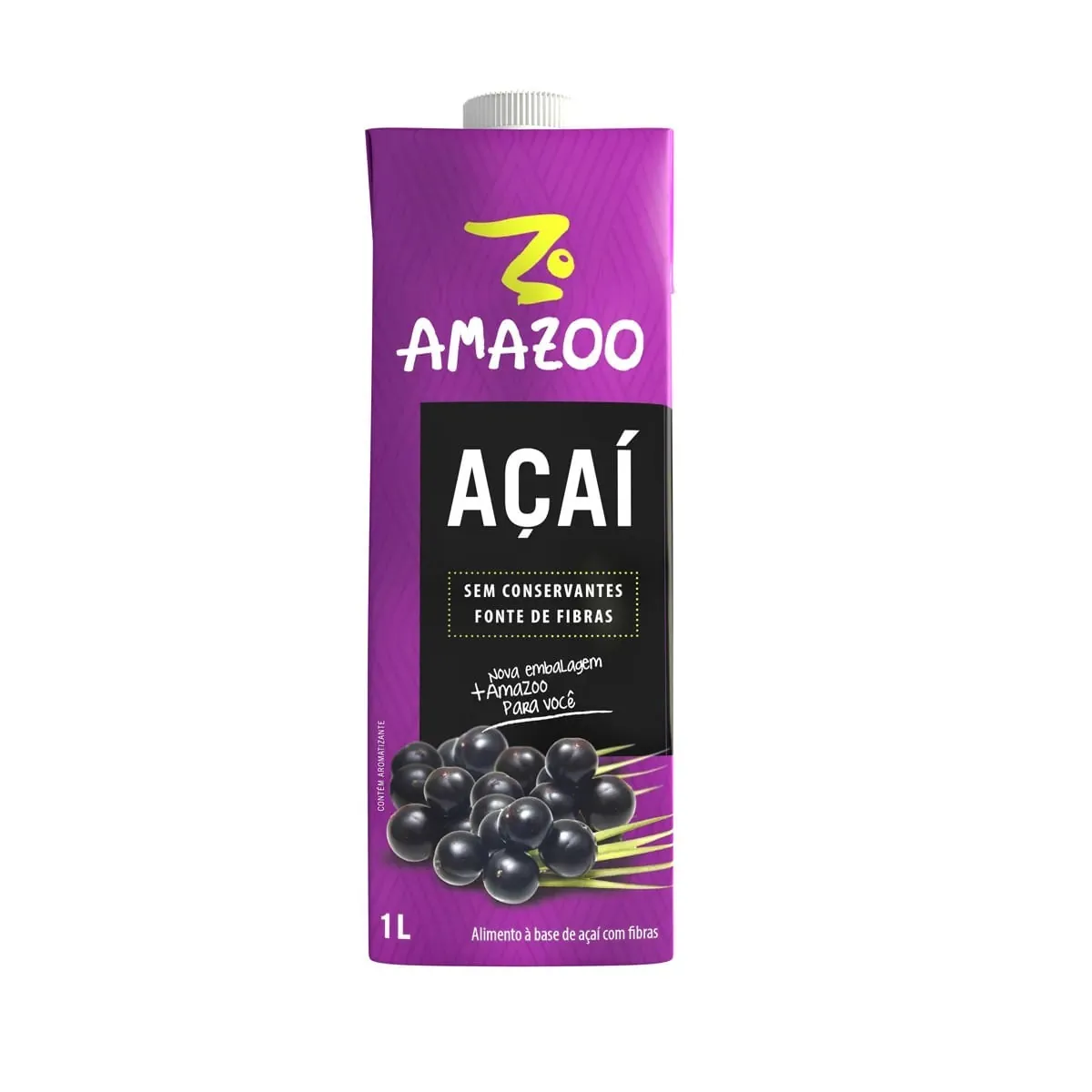 Smoothie Açaí Amazoo Caixa 1l