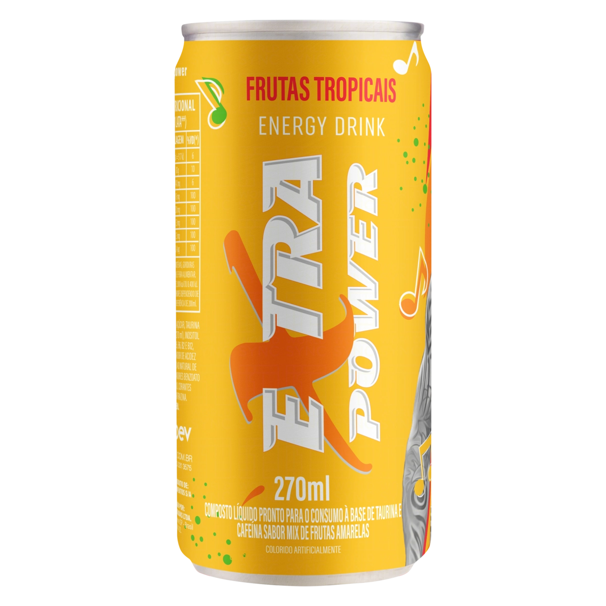Energético Frutas Tropicais Extra Power Lata 270ml
