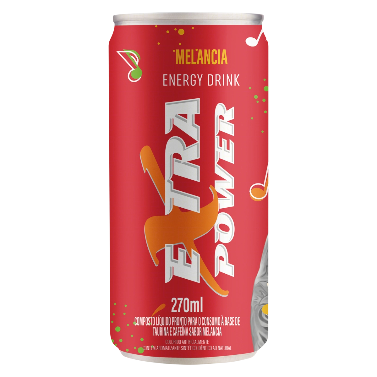 Energético Melancia Extra Power Lata 270ml