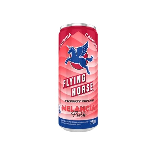 Energético Melancia Fresh Flying Horse Lata 270ml