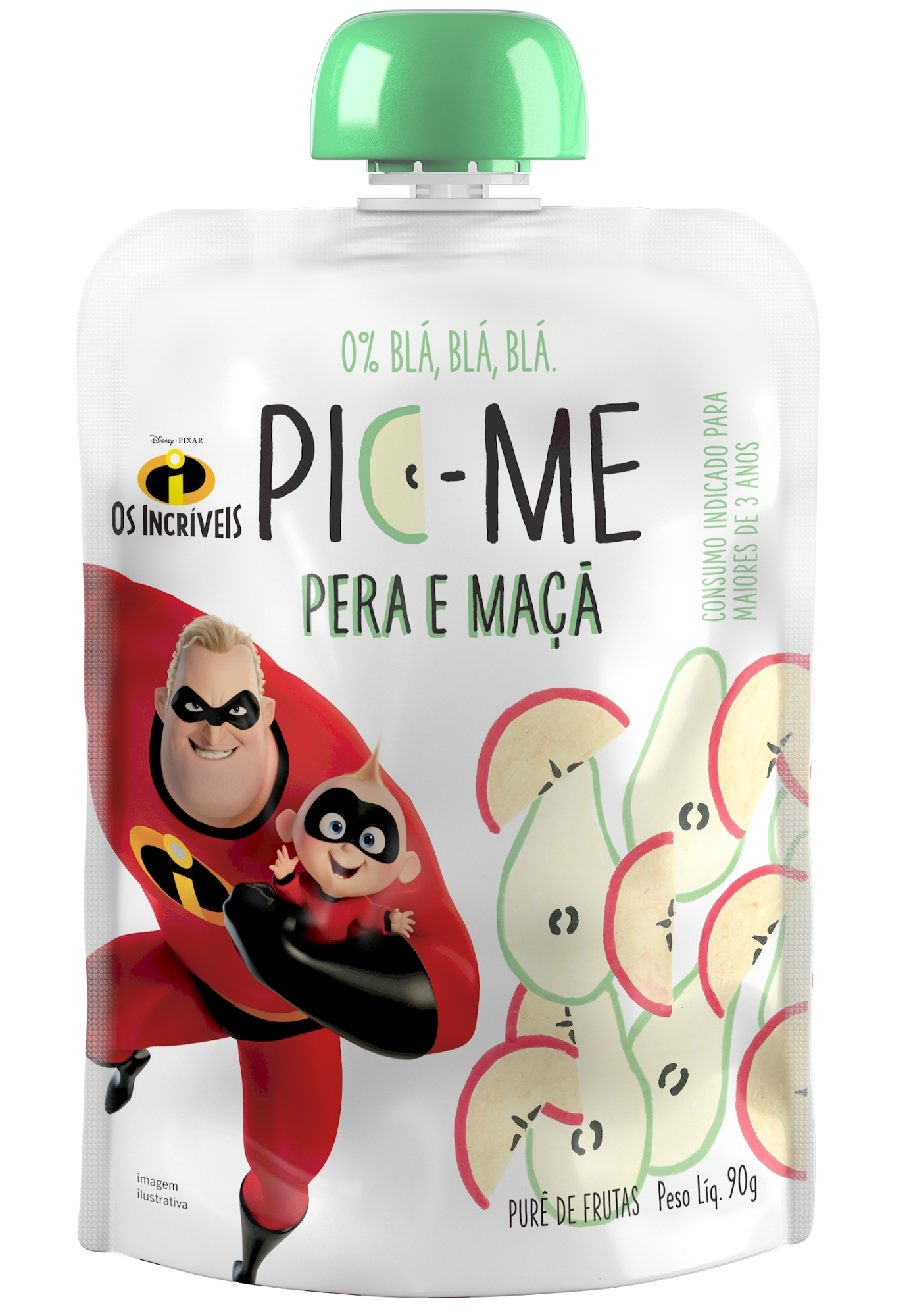 Pure De Frutas Pic Me 90g Manga Maca