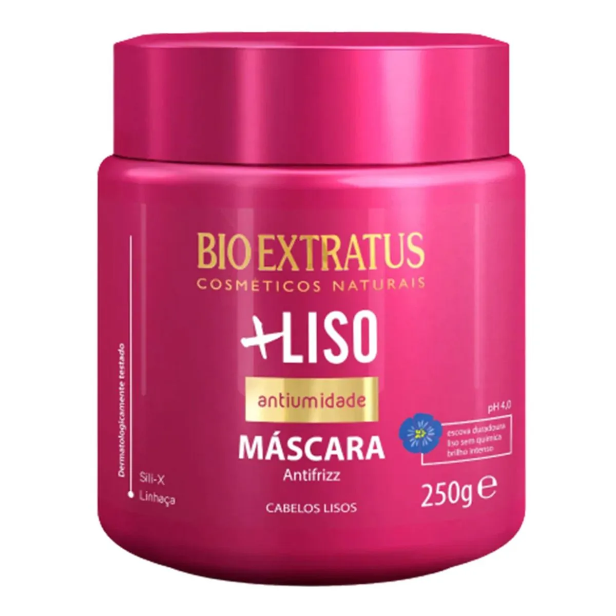 Mascara Bio Extratus Mais Liso 250g