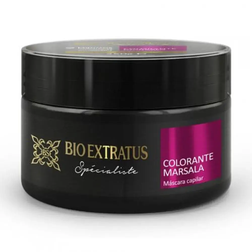 Máscara Colorante Bio Extratus 2 Minutos Mágicos Marsala 250g