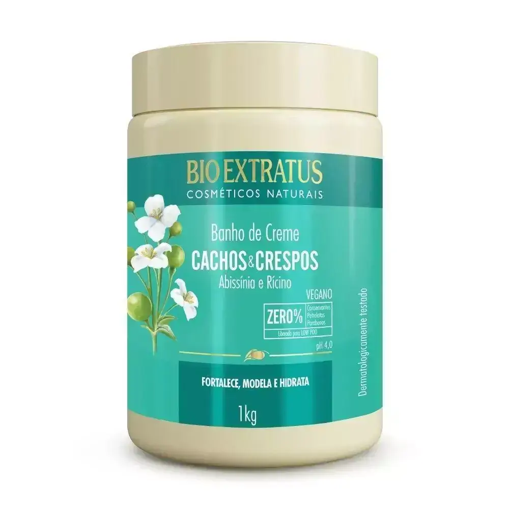 Bio Extratus Cachos e Crespos Banho de Creme 1Kg