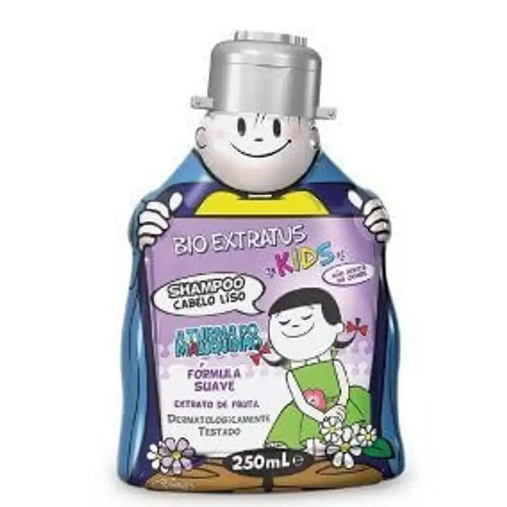Shampoo Infantil Bio Extratus Kids Liso Turma Do Maluquinho 240ml