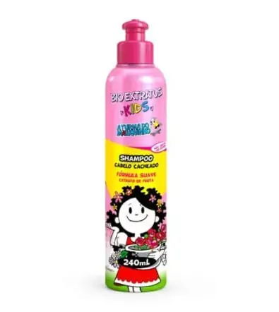 Shampoo Infantil Bio Extratus Kids Cacheado Turma Do Maluquinho 240ml