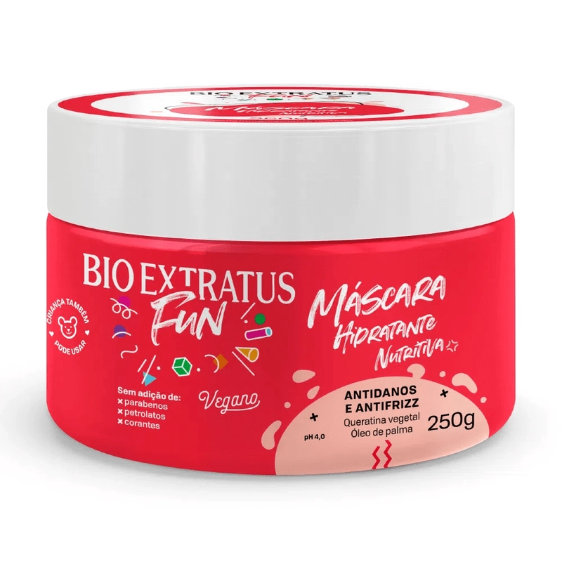 Creme/mascara Tratamento Bioextratus Fun Hidratante 250g