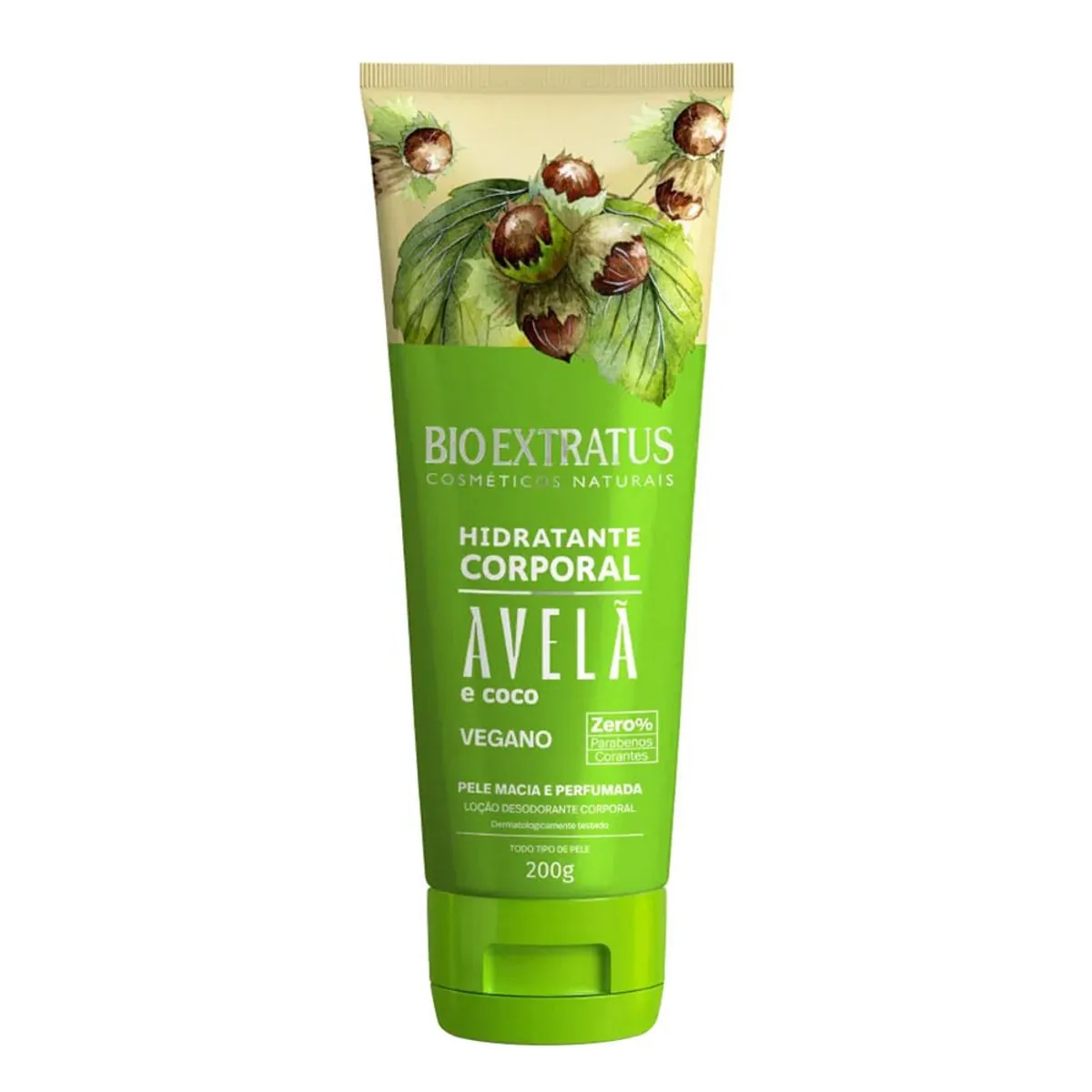 Hidratante Corporal 200g Avelã Bio Extratus