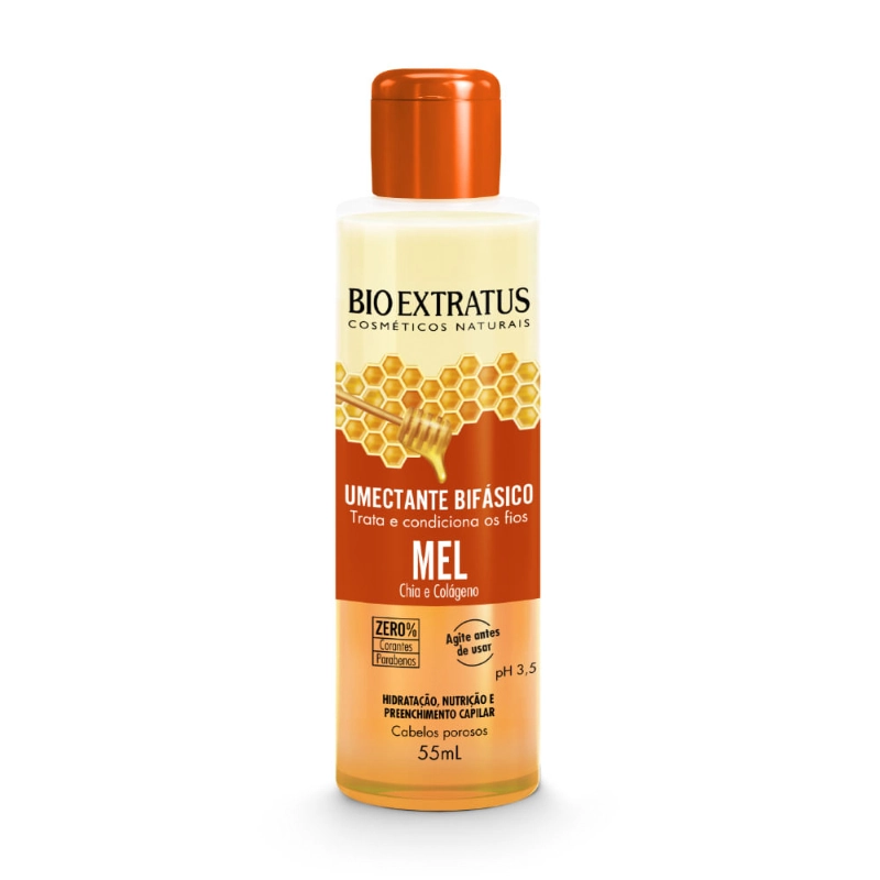 Umectante Bifasico Bioextratus Mel 55ml