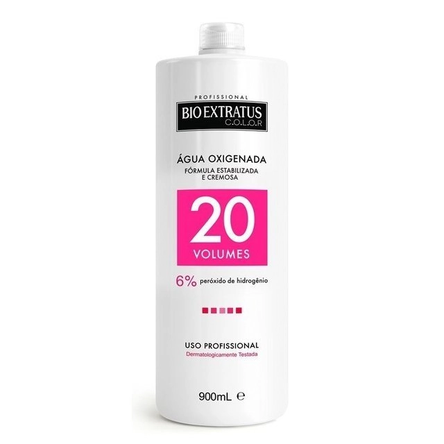 Agua Oxigenada 900ml 20 Volumes Bio Extratus