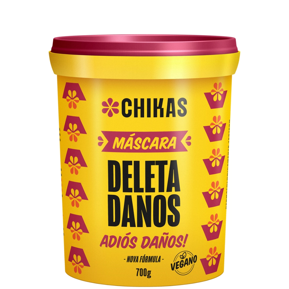 Mascara Tratamento Creme Chikas Deleta Danos 700g