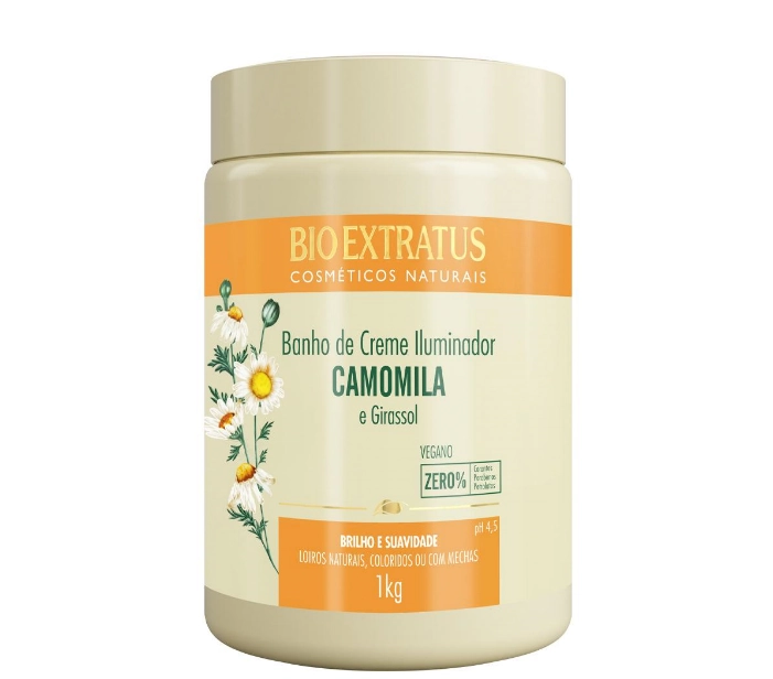 Banho Cr Bio Extrat 1kg Camomila