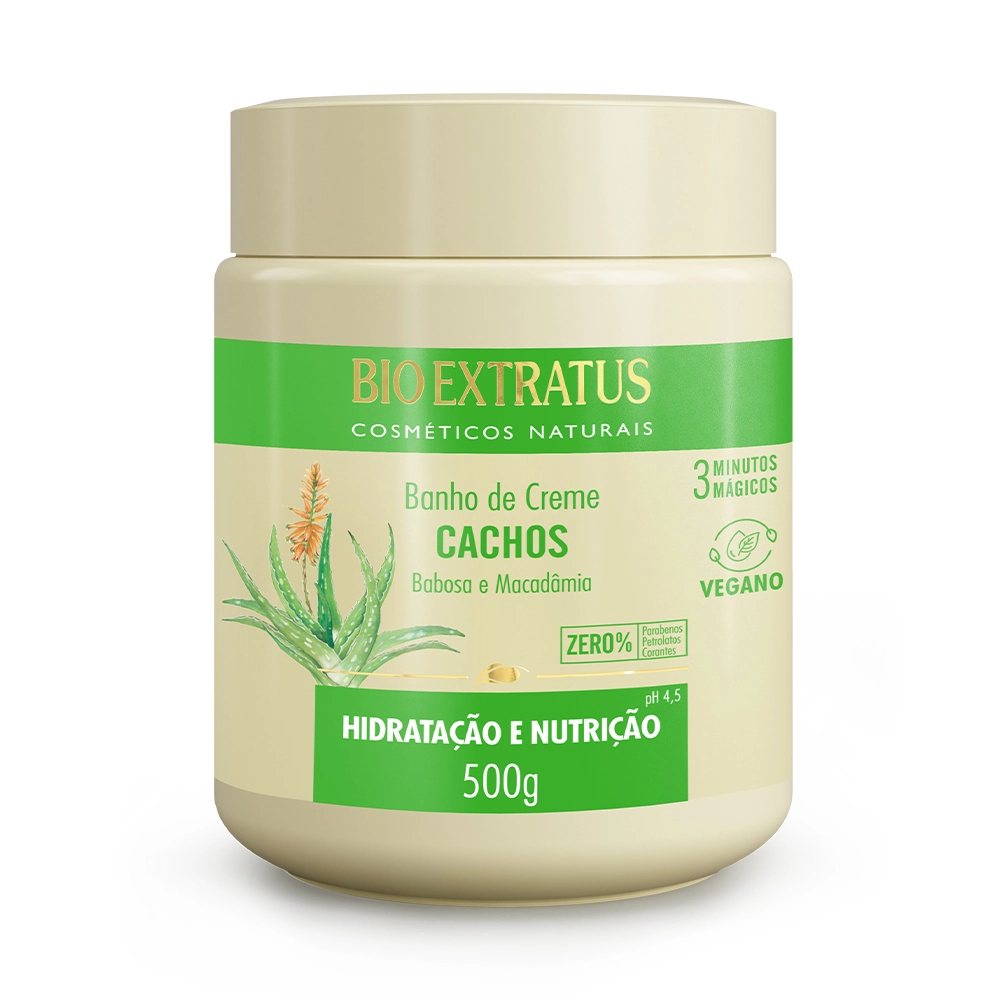 Banho Cr Bio Extrat 500g Cachos