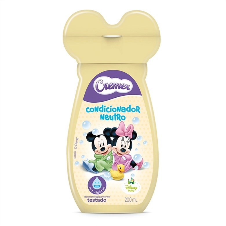 Condicionador Infantil Cremer 200ml Disney Baby Unit