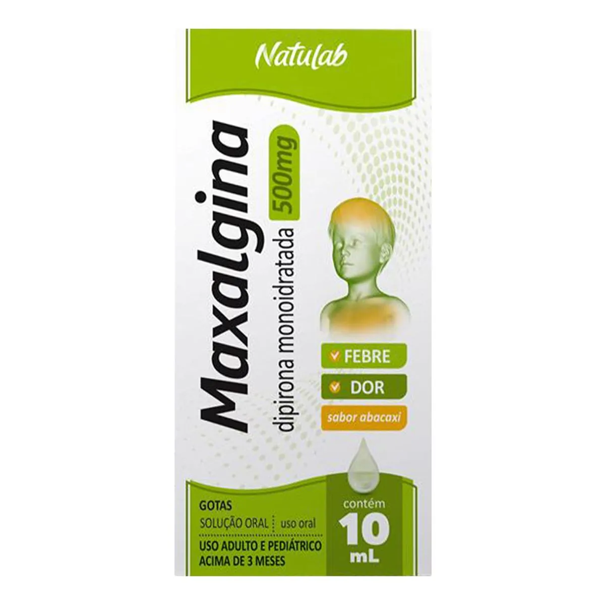 Maxalgina Natulab 500 mg 10 ml