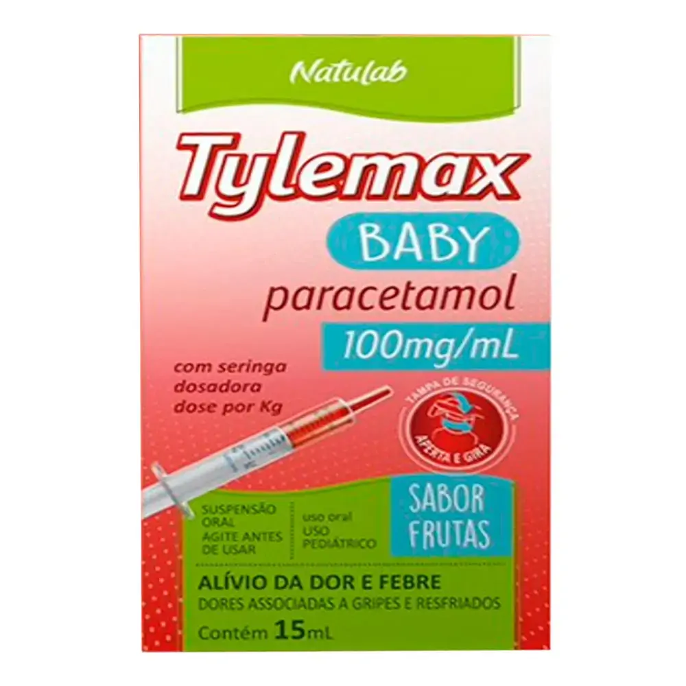 Tylemax Baby Frutas C/seringa Dosadora 15 Mlnatula