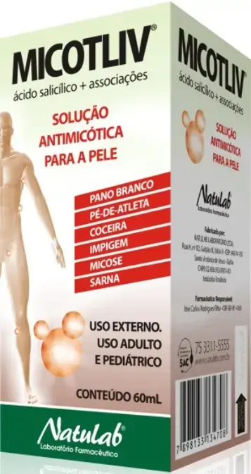 Micotliv Soluçao Atmicotica 60ml Natulab