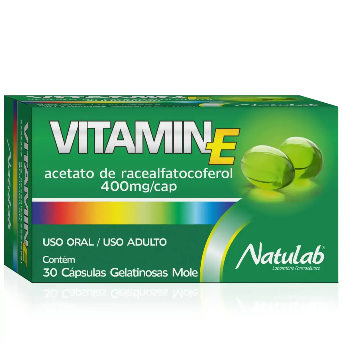 Vitamin E Natulab 400mg C/30 Cps