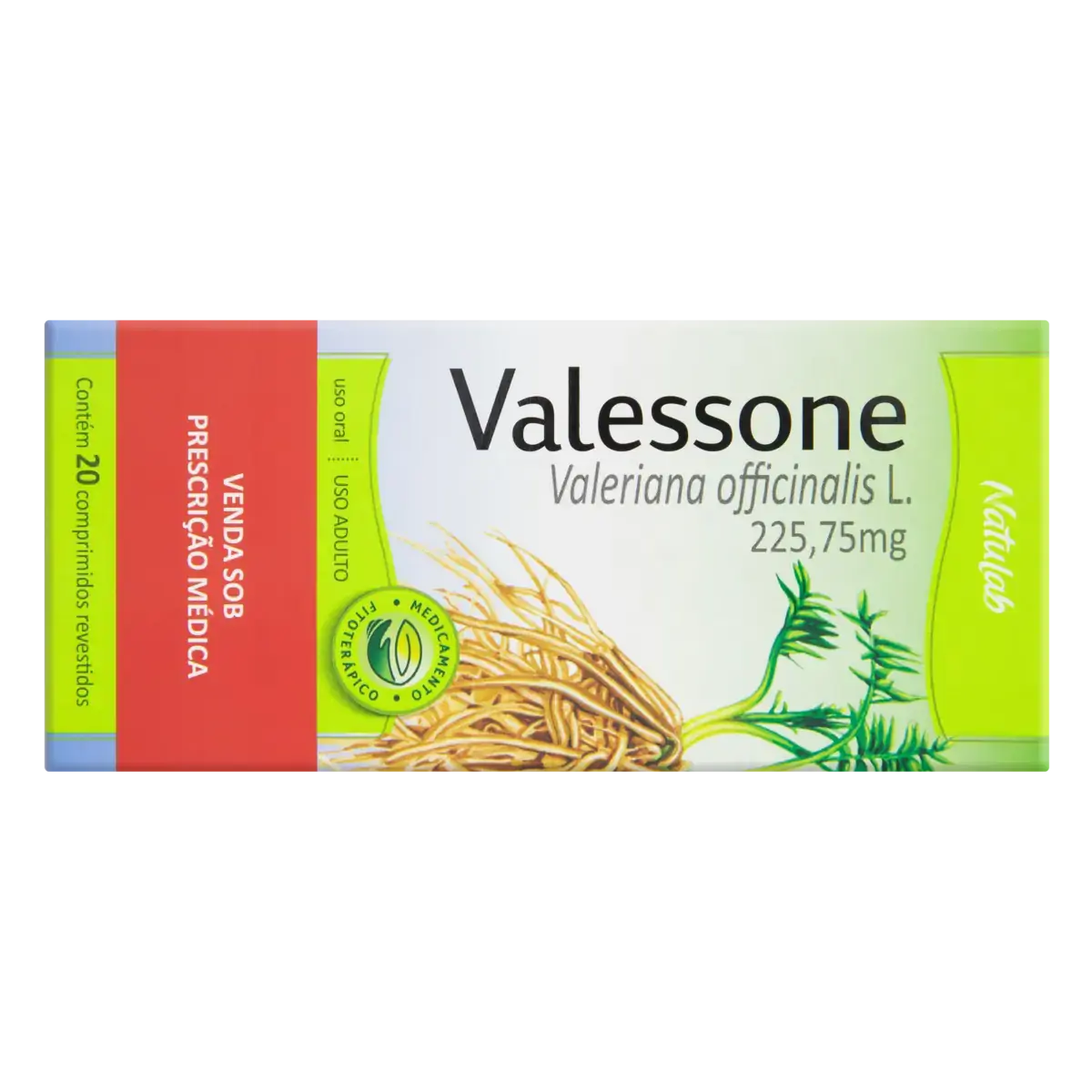 Valessone 225,75mg Natulab Caixa 20 Comprimidos Revestidos