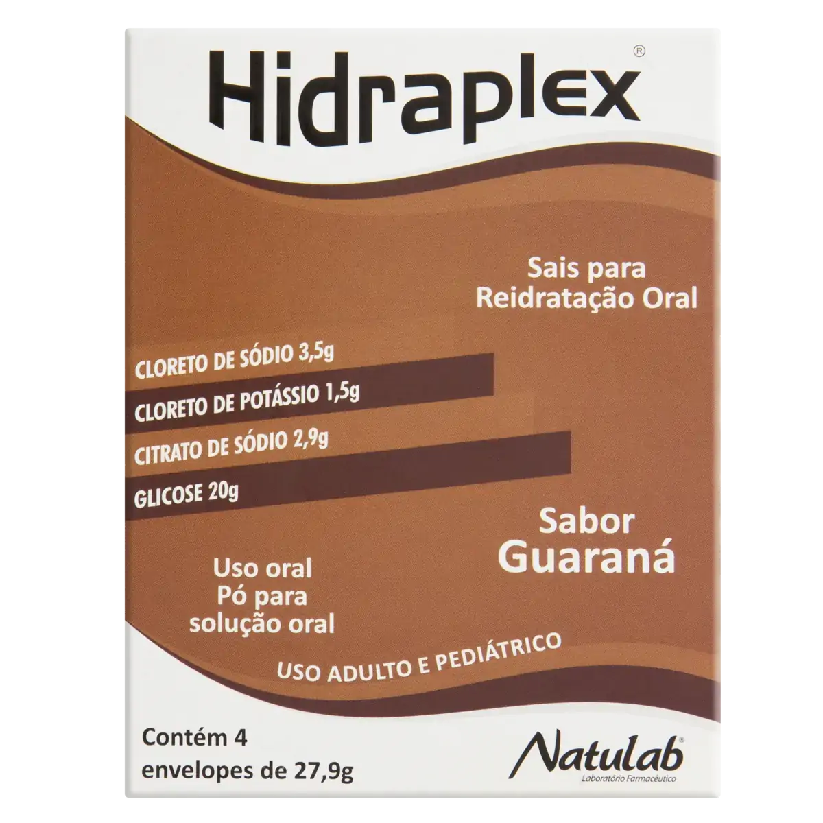 Hidraplex Guaraná Natulab Caixa 4 Envelopes