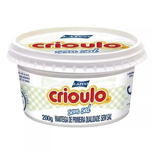 Manteiga Crioulo S/ Sal Pt