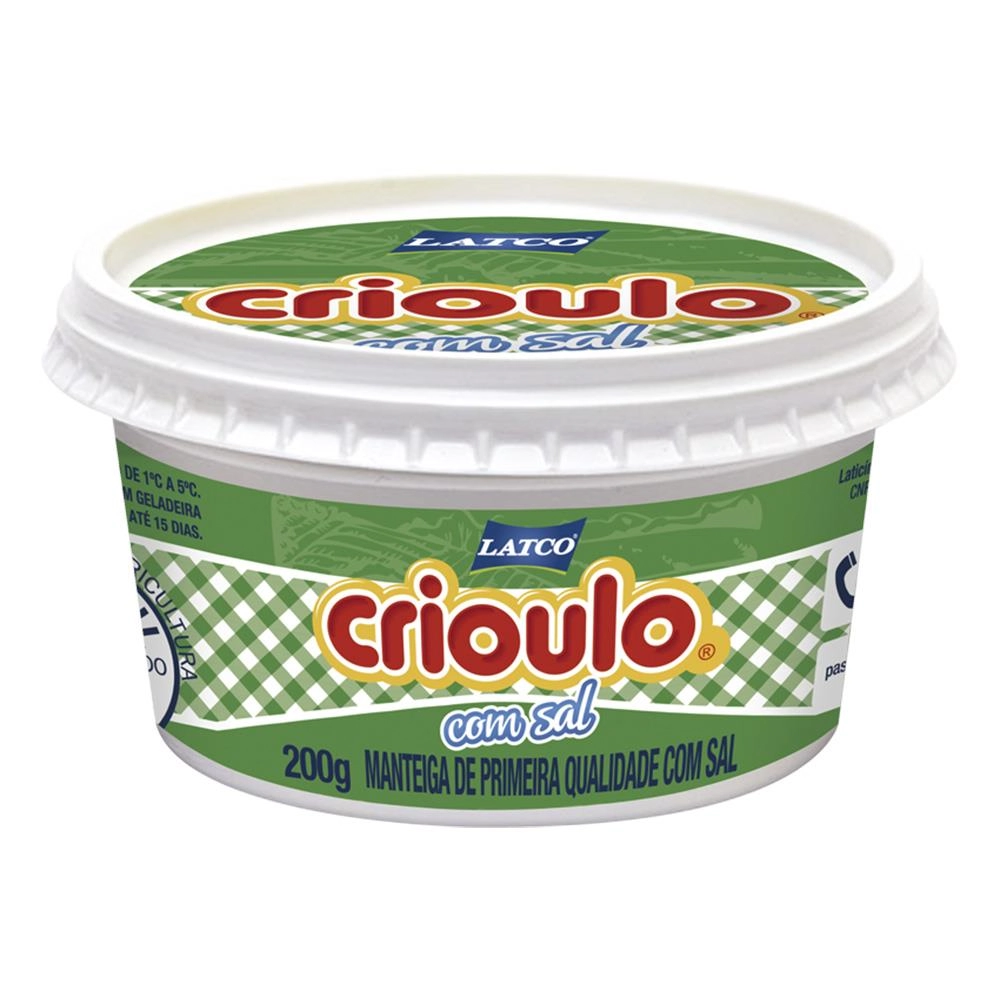 Manteiga Crioulo C/ Sal Pt