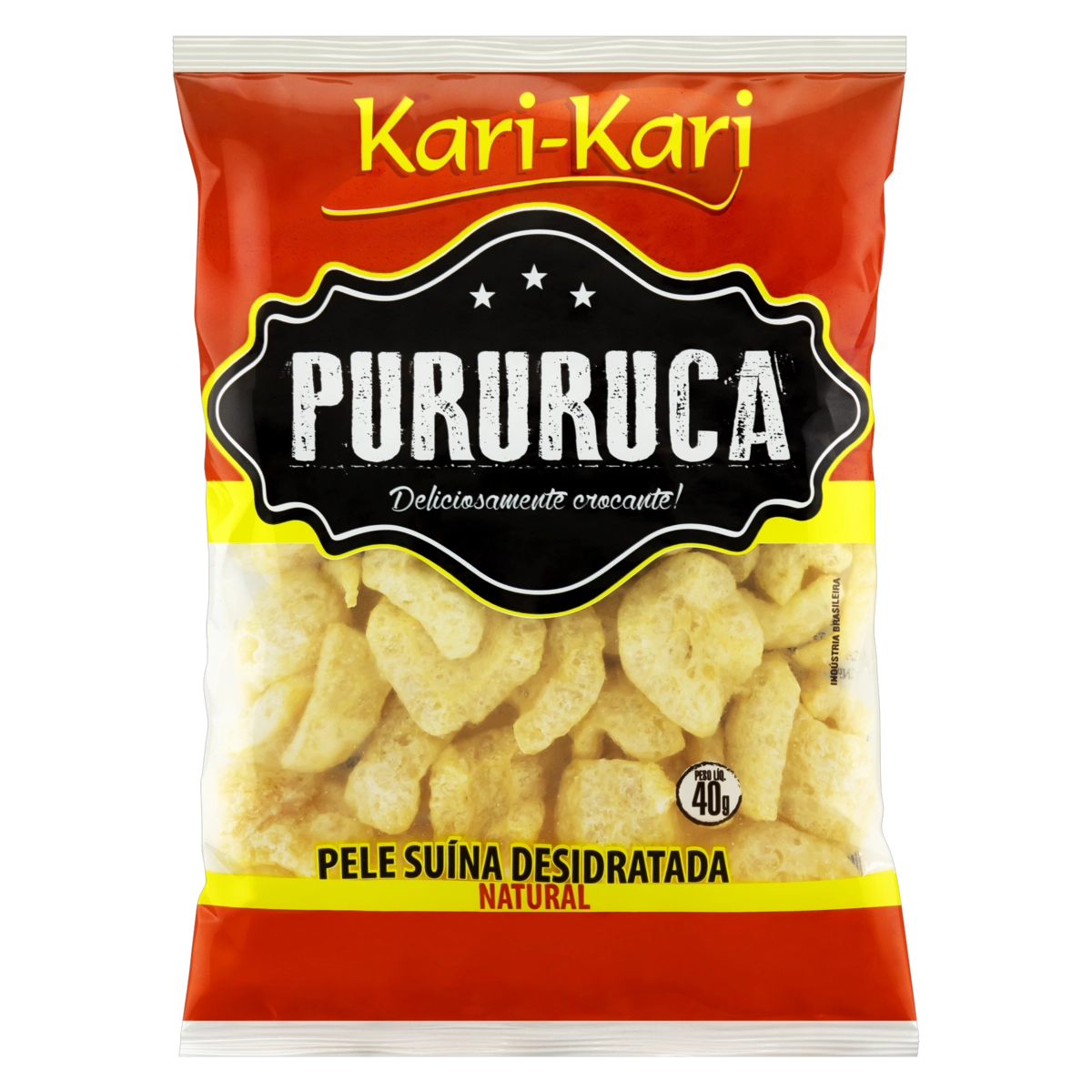 Pururuca Desidratada Natural Kari Kari Pacote 40g