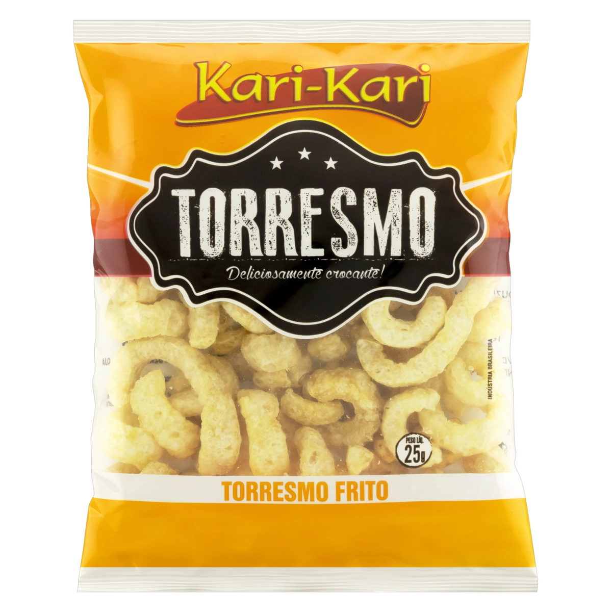 Torresmo Frito Kari Kari Pacote 25g