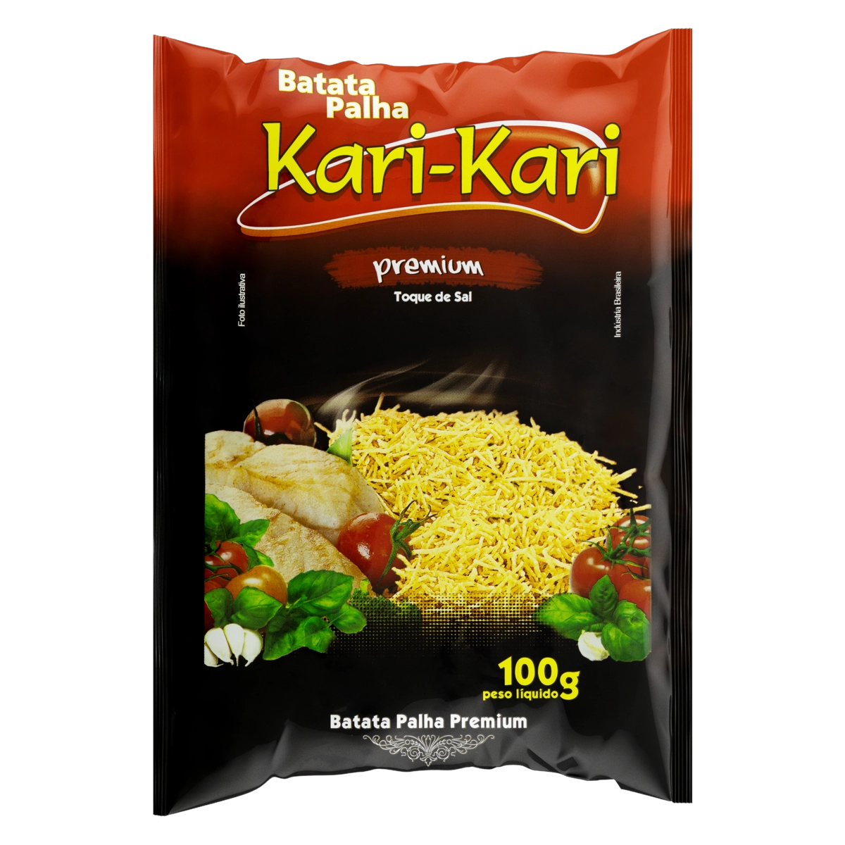 Batata Palha Kari Kari Premium Pacote 100g