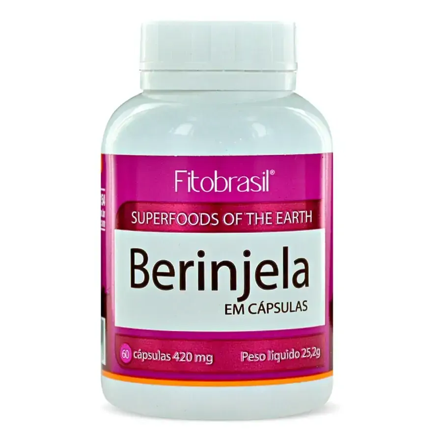 Berinjela 60 Caps 420mg Amor A Vida