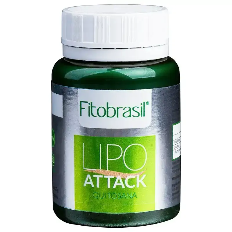 Quitosana Lipo Attack 450 Mg Com 60 Cápsulas