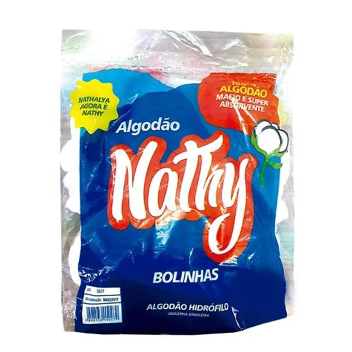Algodão Em Bolas Hidrófilo Apolo Multiuso