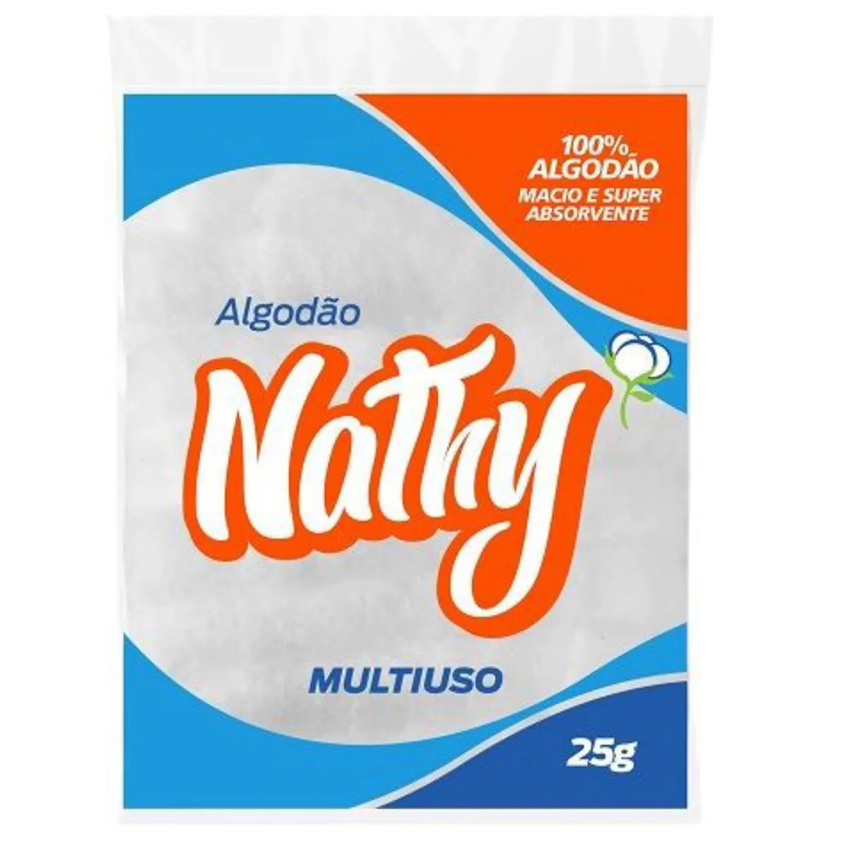Algodao Quadrado Nathy 40g
