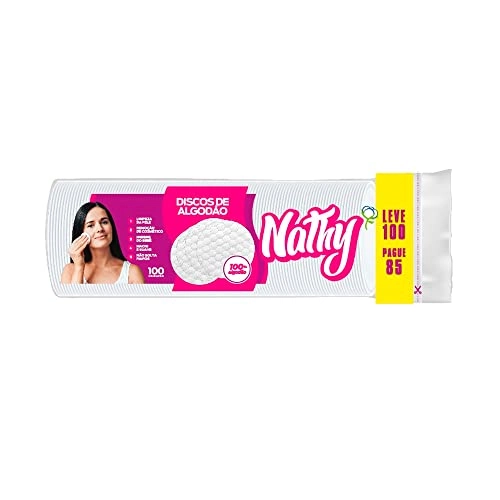 Disco Algodao Card 100un Nathy