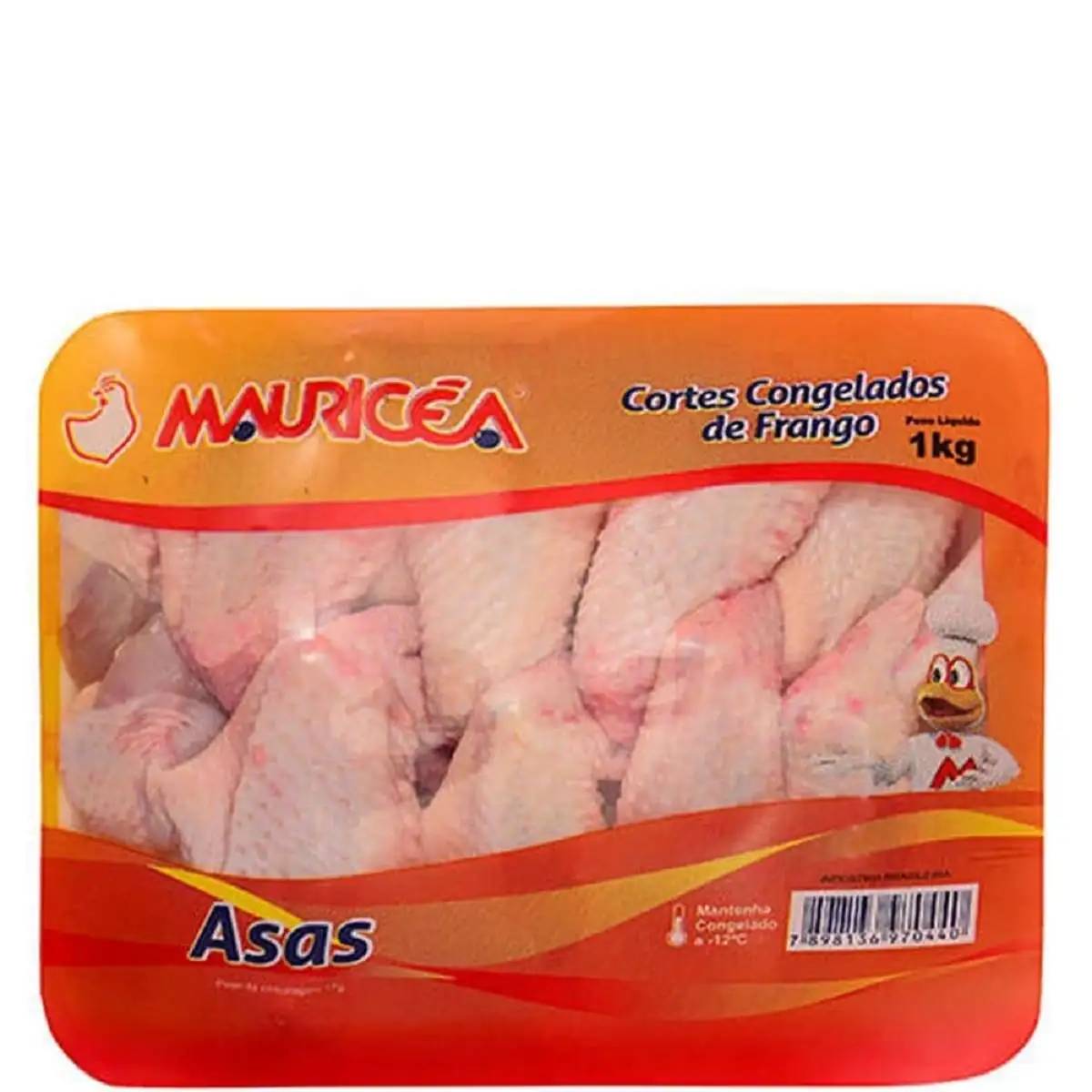 Asa de Frango Congelado Mauricea Bandeja 1 kg