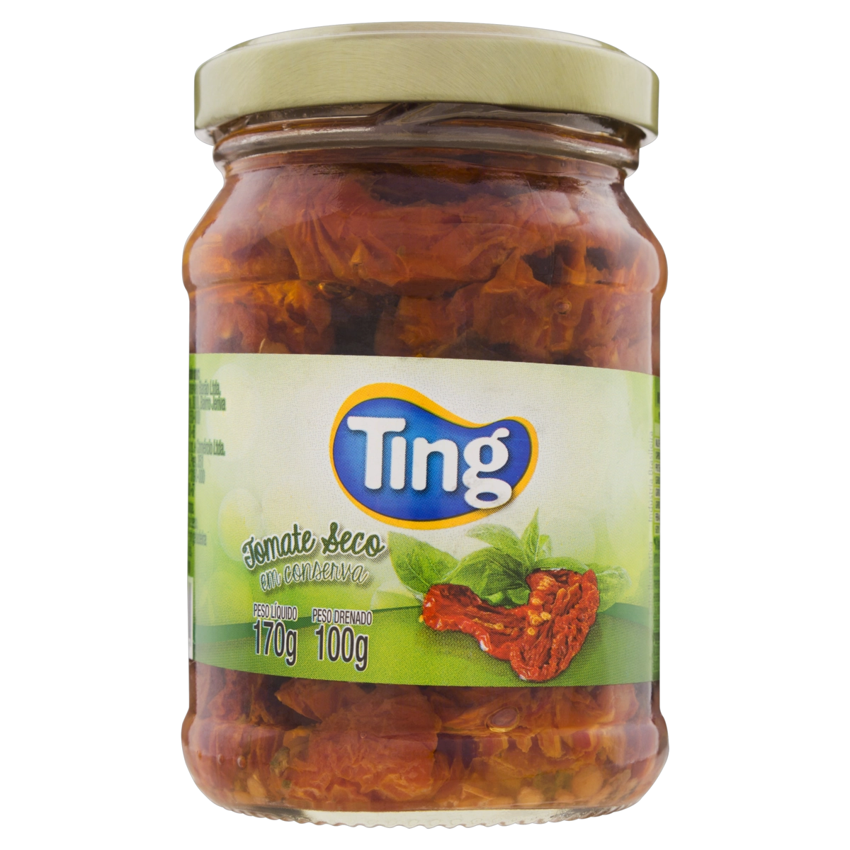 Tomate Seco Em Conserva Ting Vidro 100g